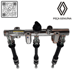 175206753R FLAUTA RAMPA BICO INJETOR -X3- 1.0 12V H5D KARDIAN RN 06753R -3-